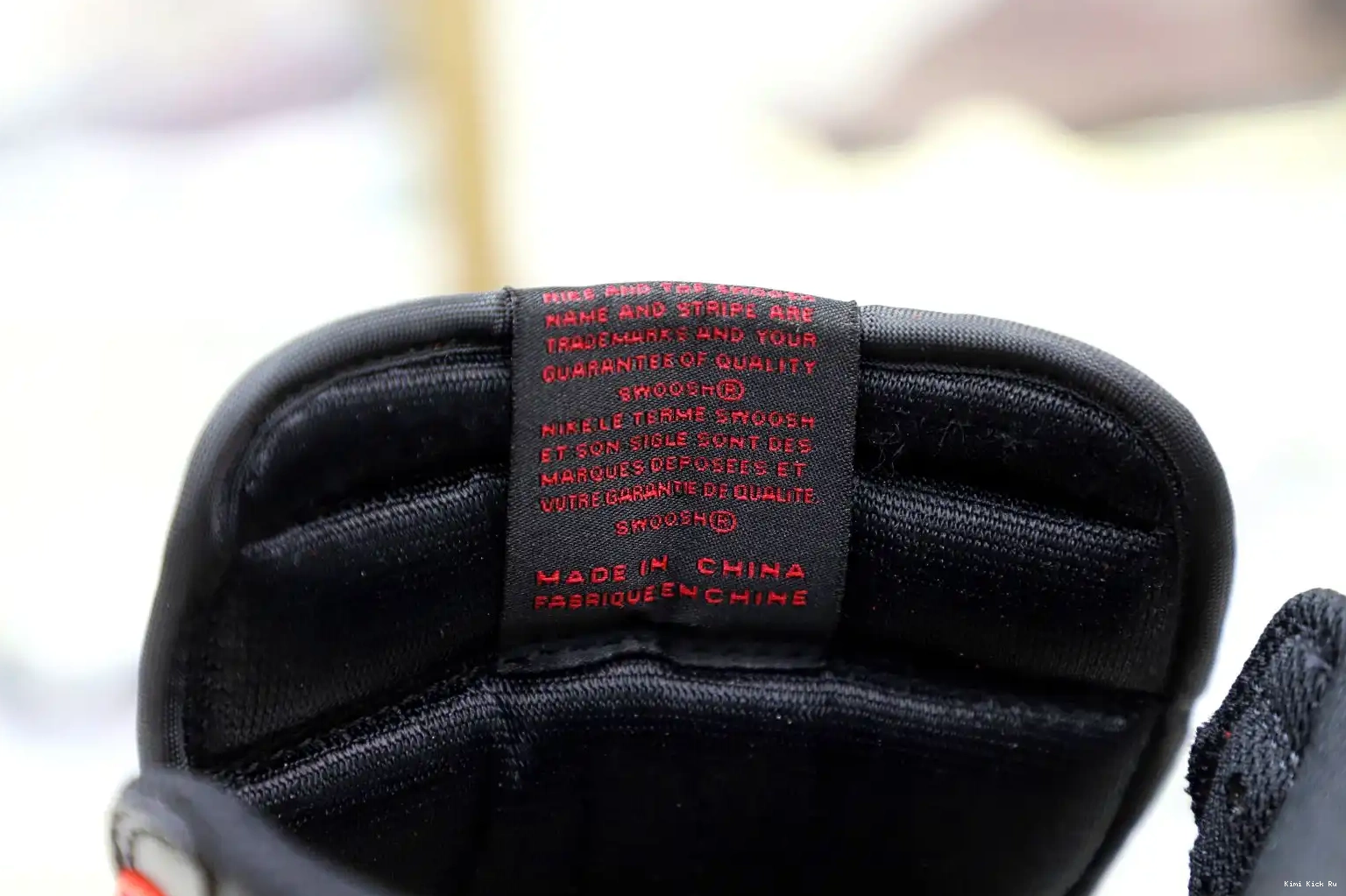 RETRO Kimikick TOE' 'BRED OG JORDAN AIR HIGH 1 0526